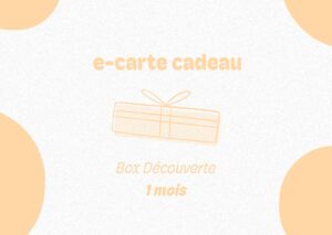 Box Découverte 1 mois
